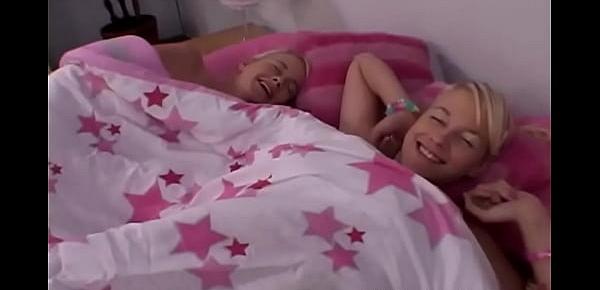  Milton Twins Teen Sisters In Bed